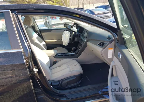 2017 Hyundai Sonata Hybrid Se из США, поврежденный, VIN KMHE24L1XHA044231